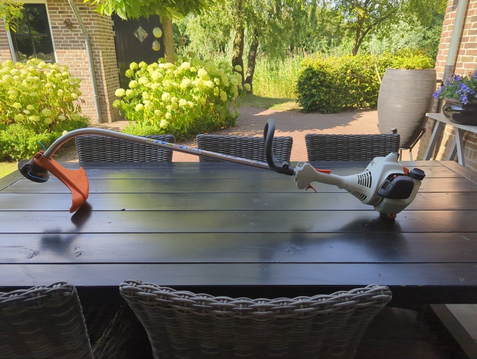 Stihl FS 38 benzine  graskantenmaaier, Ophalen, Zo goed als nieuw, 30 tot 50 cm, Stihl