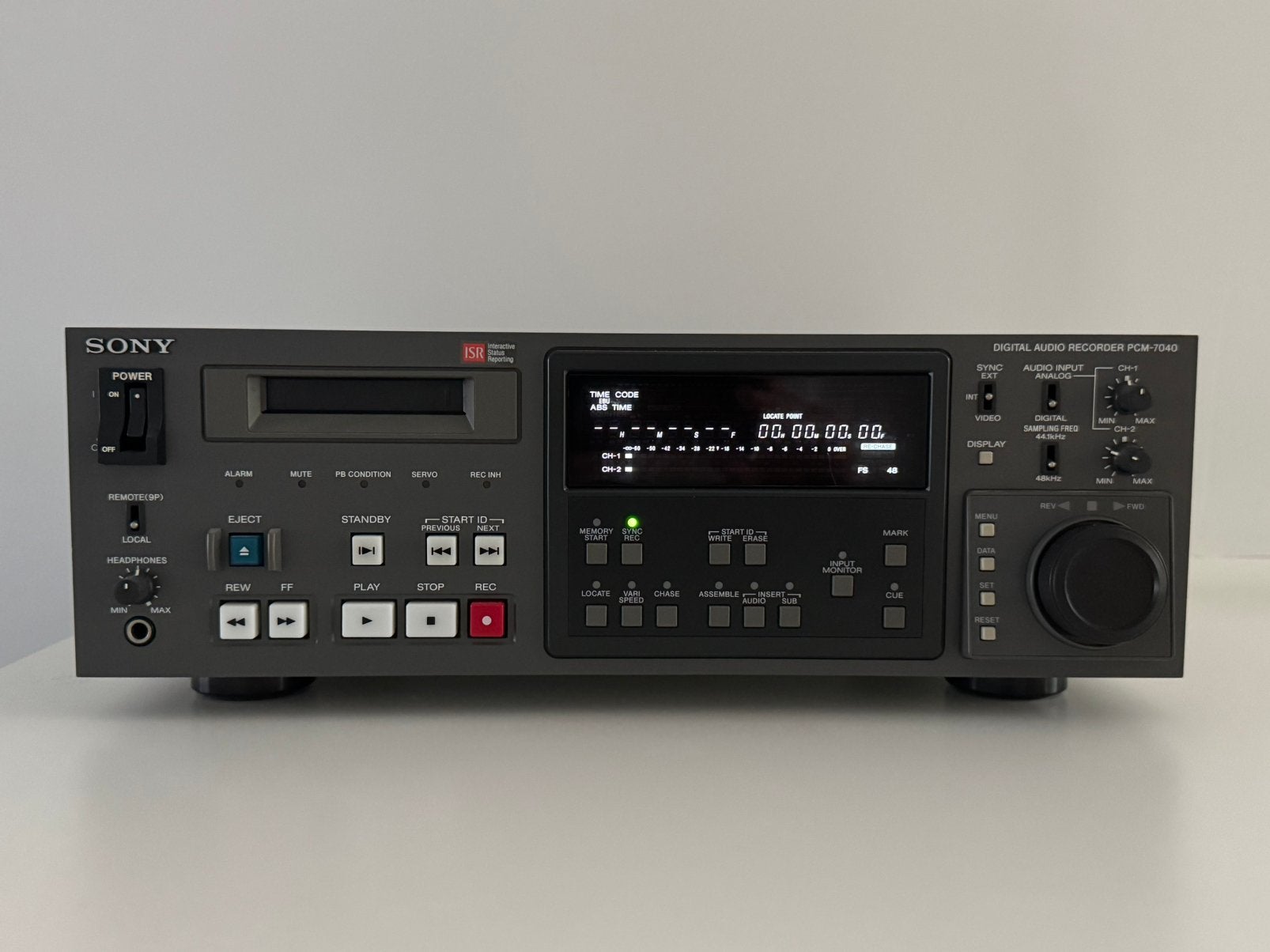 SONY PCM-7040 / DAT-recorder / GEREVISEERD / topstaat, Audio, Tv en Foto, Ophalen, Enkel, Sony