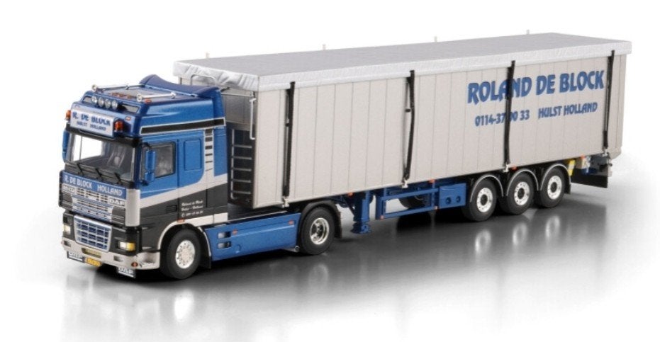 WSI DAF 95 XF + VOLUME TRAILER - ROLAND DE BLOCK