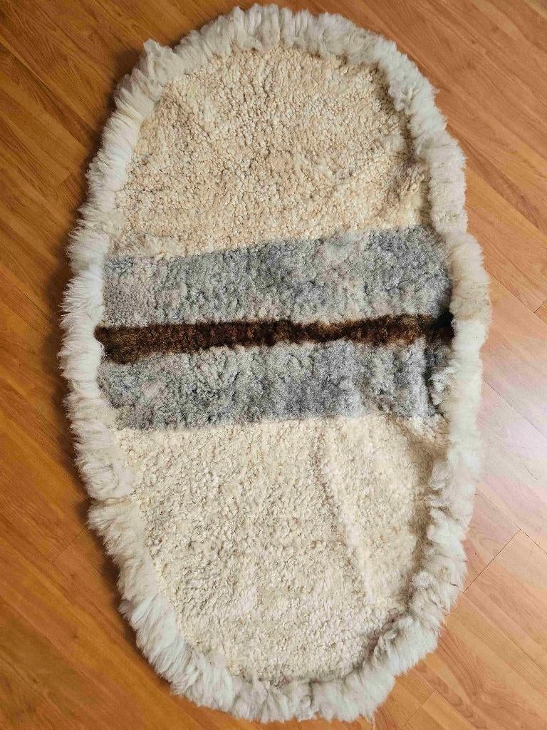Schapenvacht kleed 156/92 cm
