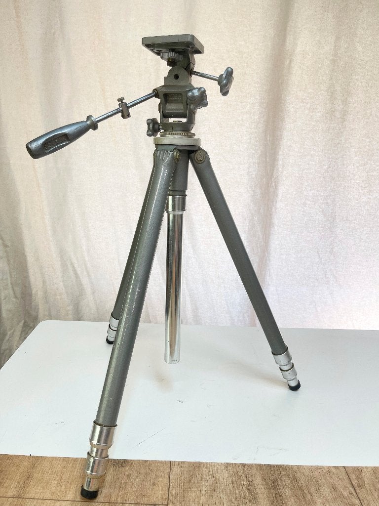 Gitzo Gilux Vintage statief Met Gitzo sport R.NO.1 Ko, N, Gitzo, 125 tot 150 cm, Gitzo