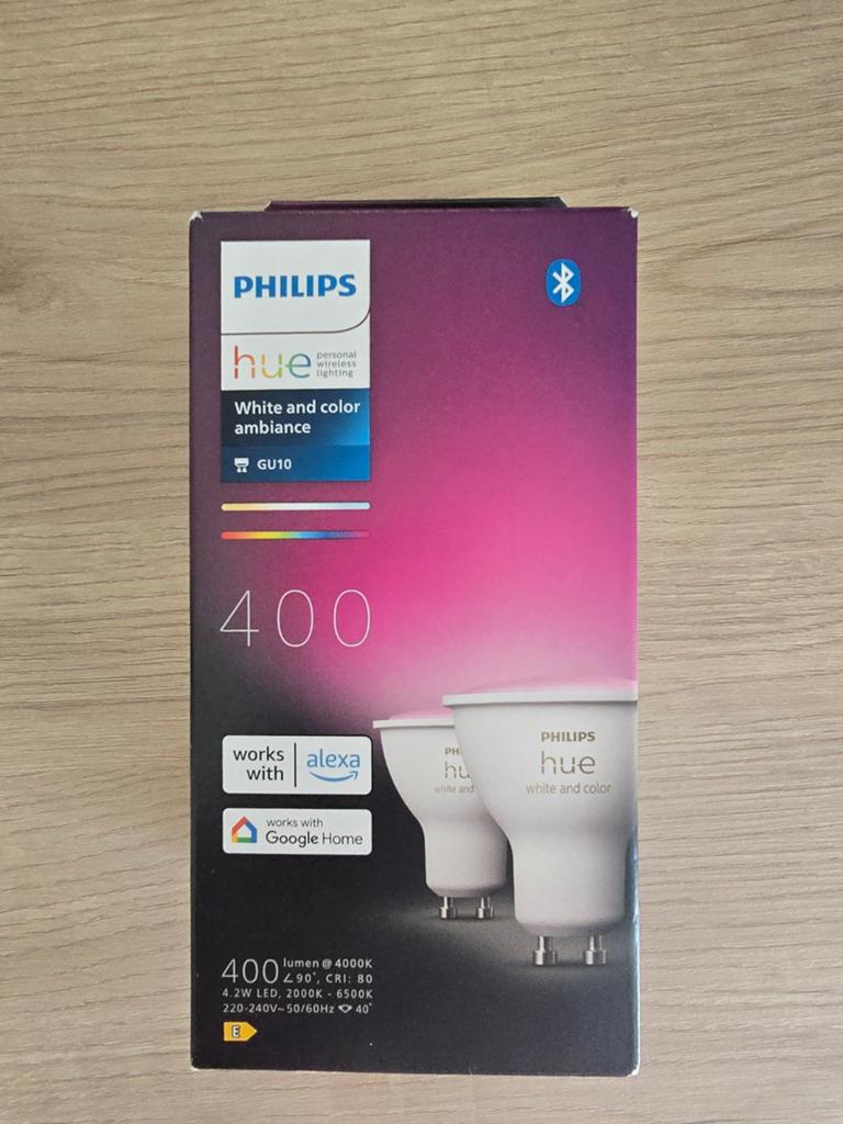 Philips Hue GU10 White & Color Ambiance LED lampen, Ophalen, Nieuw