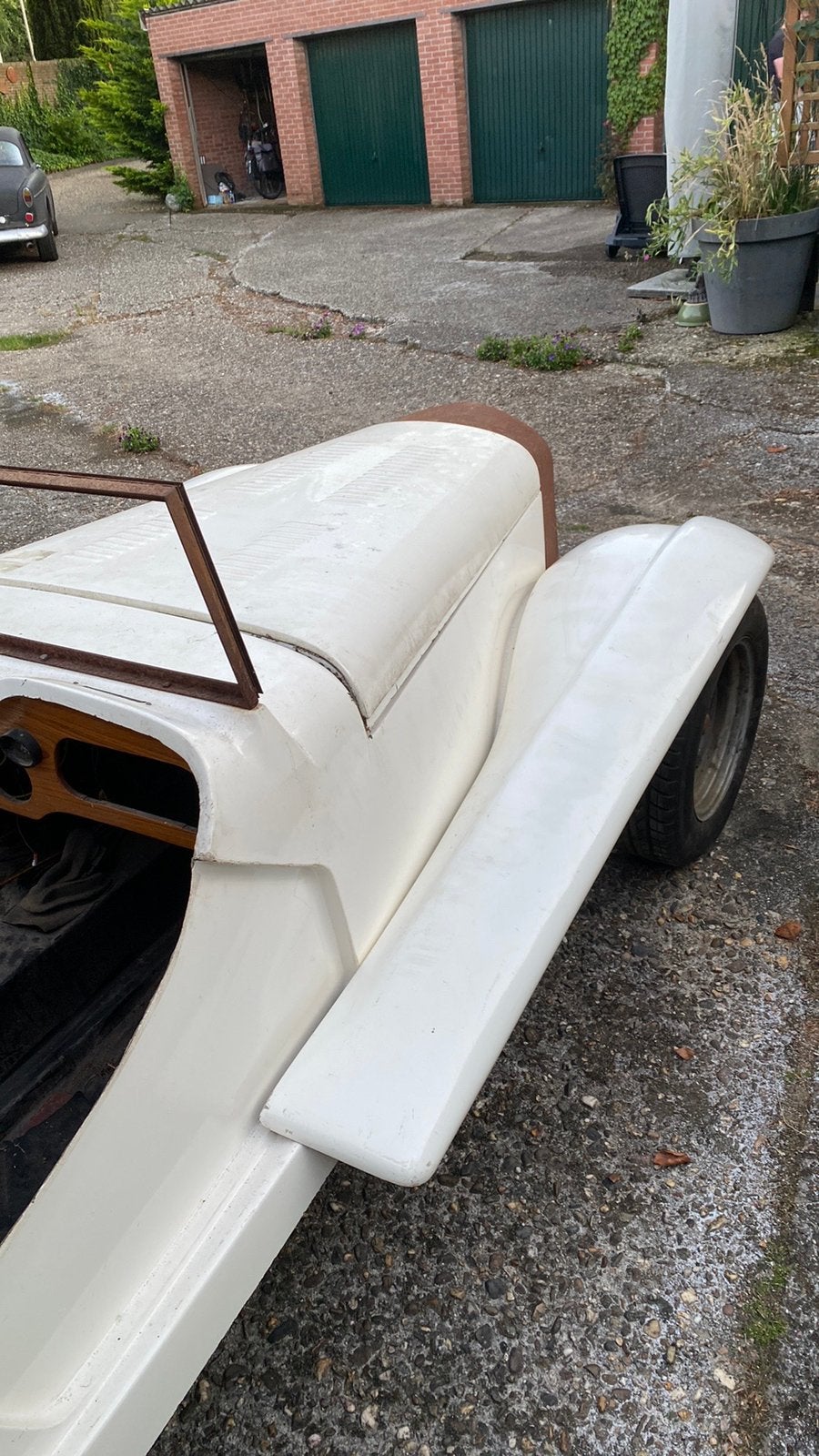 Plaatwerk spatborden volkswagen gazelle of ruska regina, Ophalen, Volkswagen, Nieuw, Spatbord