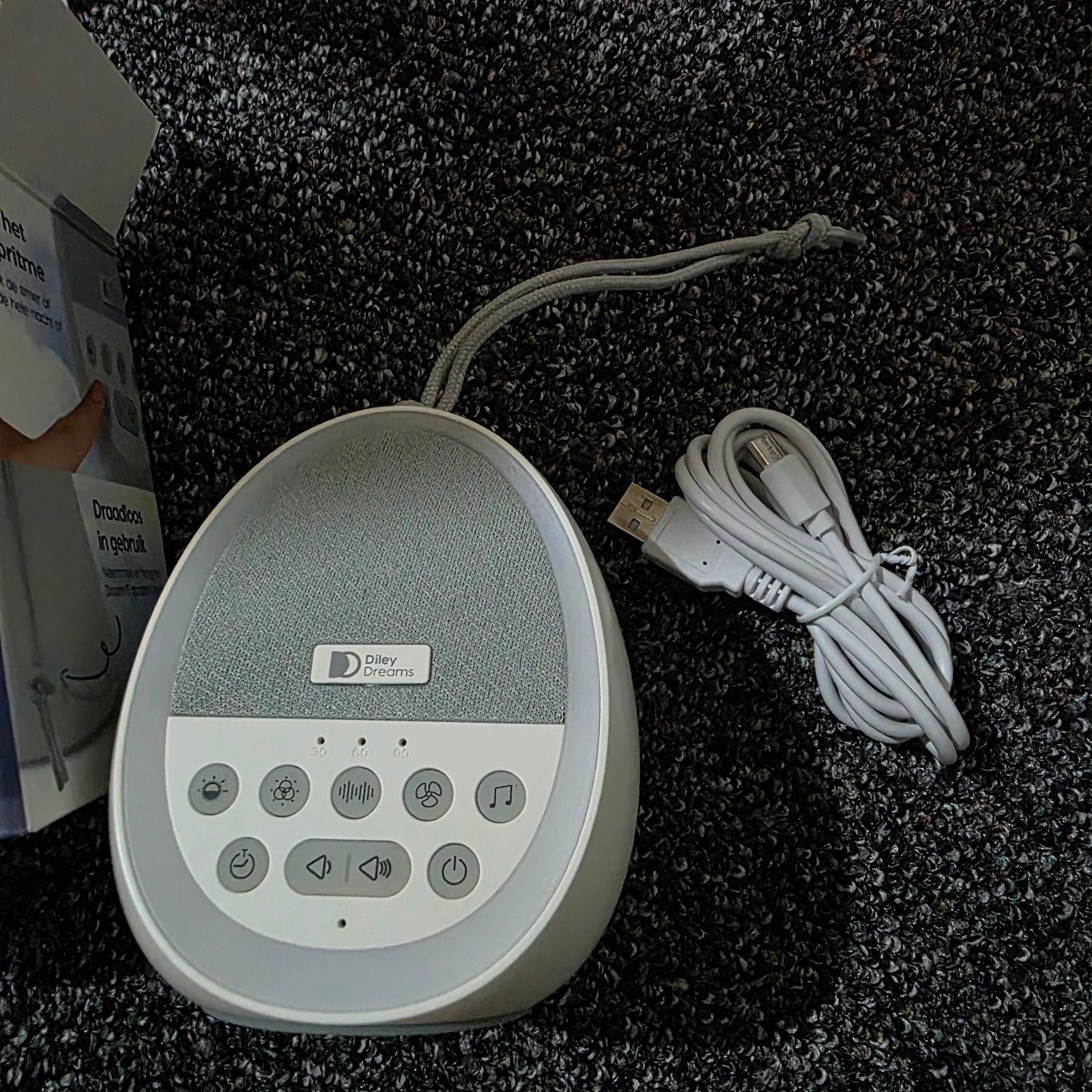 Diley Dreams Het Droom Ei - Witte Ruis Machine, Ophalen of Verzenden, Nieuw