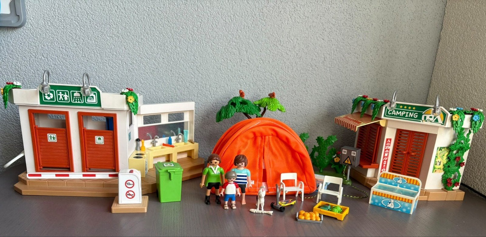 Playmobil 5432 - Grote camping, Gebruikt, Gebouw, Complete set, Ophalen of Verzenden