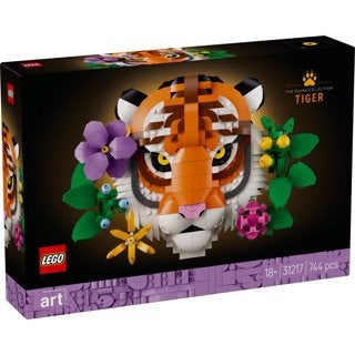 Lego Art: 31217 Tijger, ., Nieuw, Ophalen of Verzenden, .