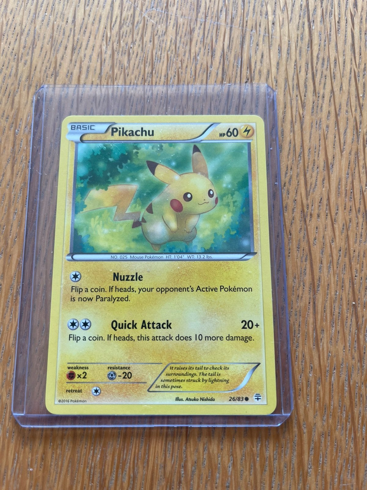 Pokémon Pikachu 26/83 Generations 2016 – 20th Anniversary, Ophalen of Verzenden, Zo goed als nieuw