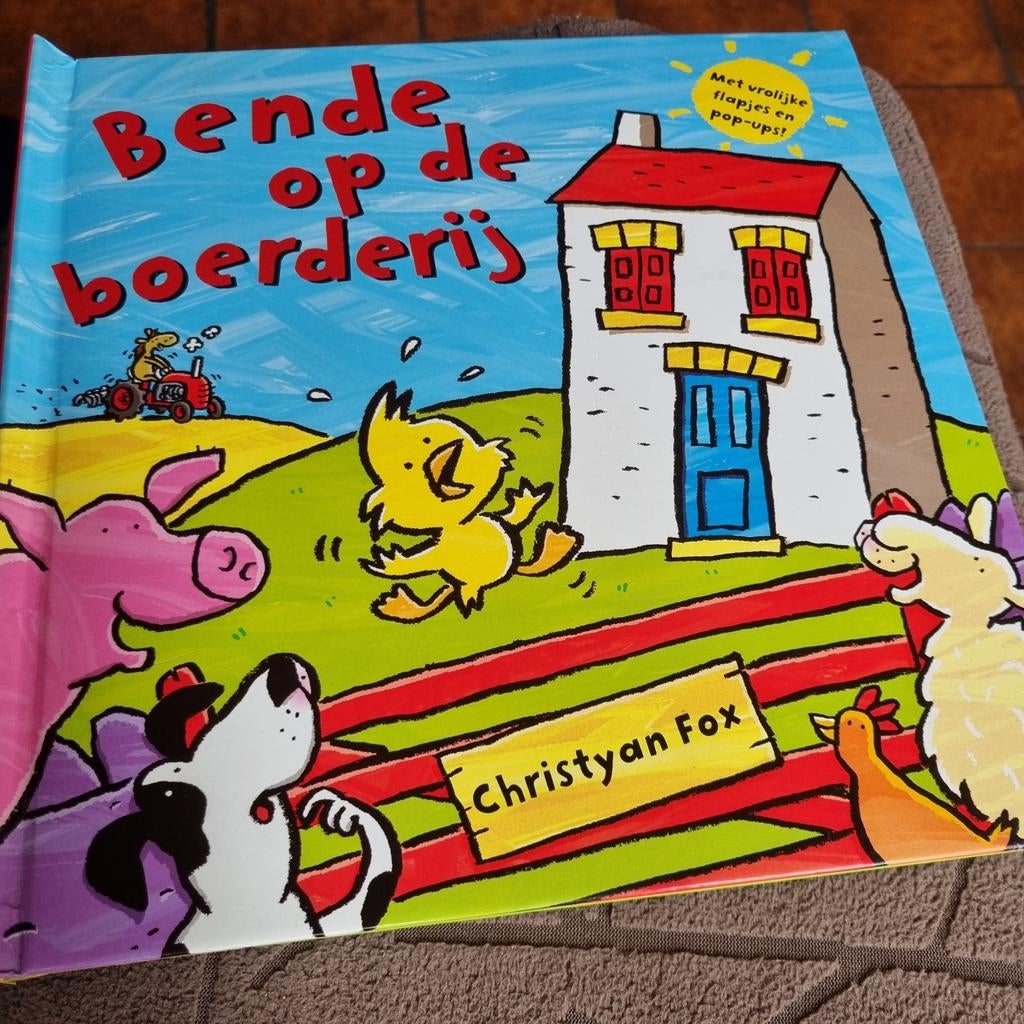 Bende op de boerderij - Christyan Fox interactieve  boek, Boeken, Kinderboeken | Kleuters, Gelezen, Fictie algemeen, Ophalen of Verzenden