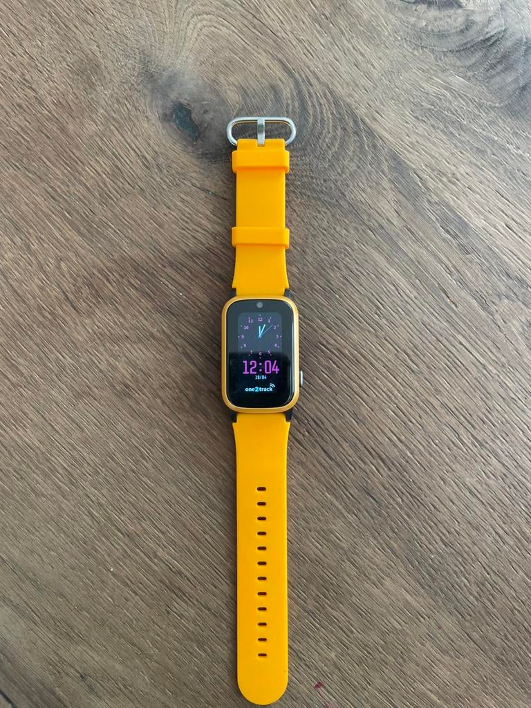 GPS -One2Track Horloge kind, Sieraden, Tassen en Uiterlijk, Horloges | Kinderen, Ophalen of Verzenden, Zo goed als nieuw, Zwart