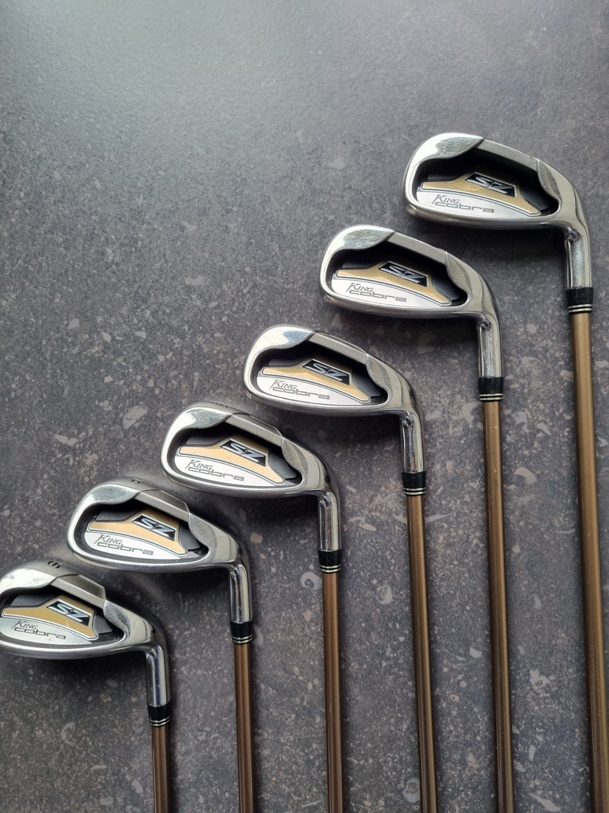 King Cobra SpeedZone High Launch Golfset (5-S) Graphite A 65, Ophalen, Gebruikt, Set