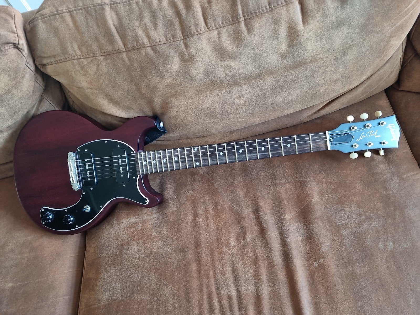 Gibson Les Paul DC Tribute 2019, Muziek en Instrumenten, Snaarinstrumenten | Gitaren | Elektrisch, Ophalen, Zo goed als nieuw