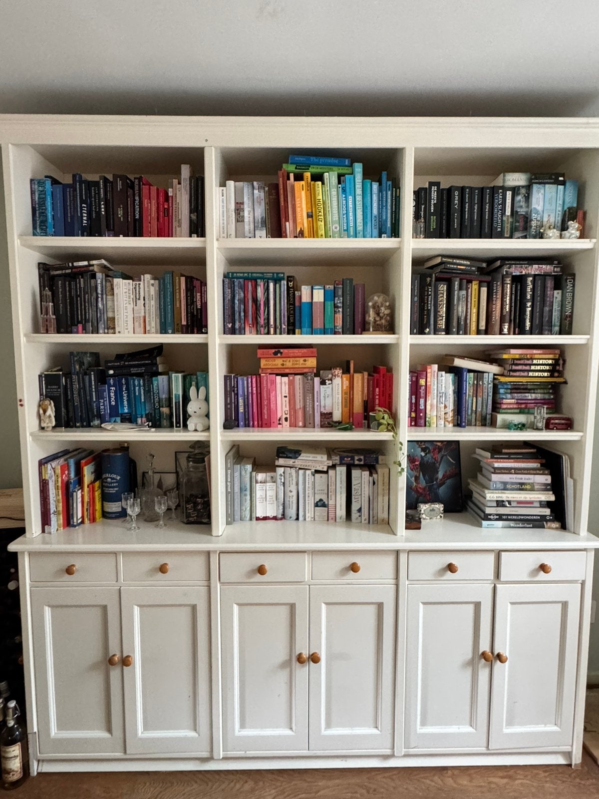 Klassieke boekenkast, Ophalen, Gebruikt, 200 cm of meer, 200 cm of meer