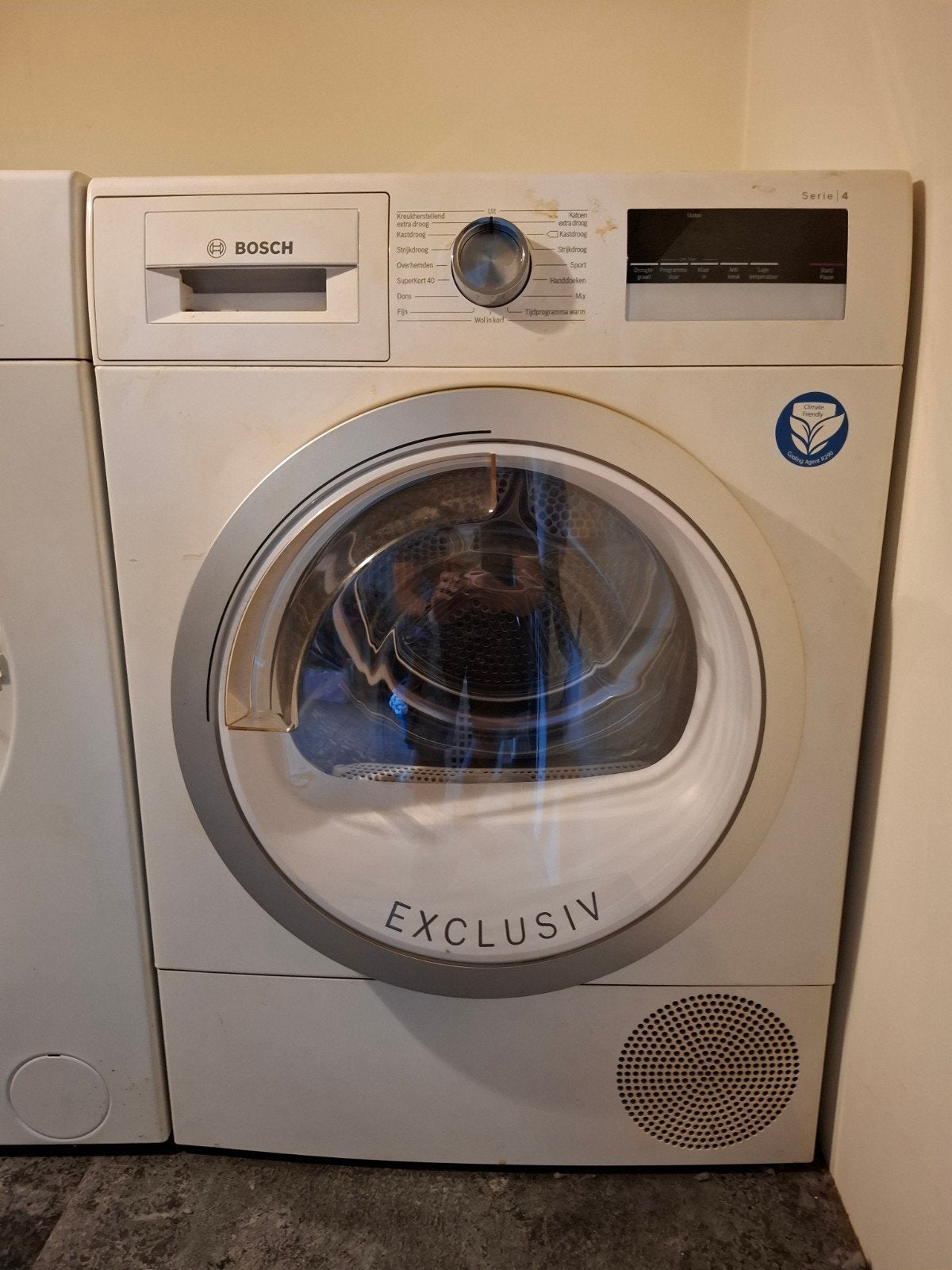 Bosch Serie 4 Exclusiv Condensdroger - Goede Staat, Witgoed en Apparatuur, Wasdrogers, Gebruikt, Condens, 6 tot 8 kg, 85 tot 90 cm