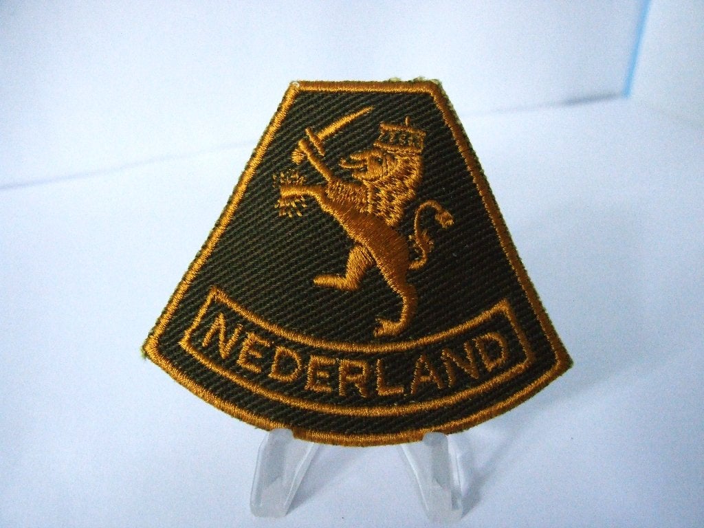 Embleem,Leeuw,Nederland,Koninklijke,Landmacht,WWII, Verzenden, Landmacht, Nederland, Embleem of Badge
