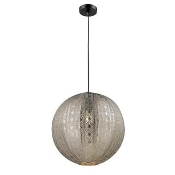 GAMMA hanglamp Aisha zilver Ø40cm x 2, Ophalen of Verzenden, Metaal