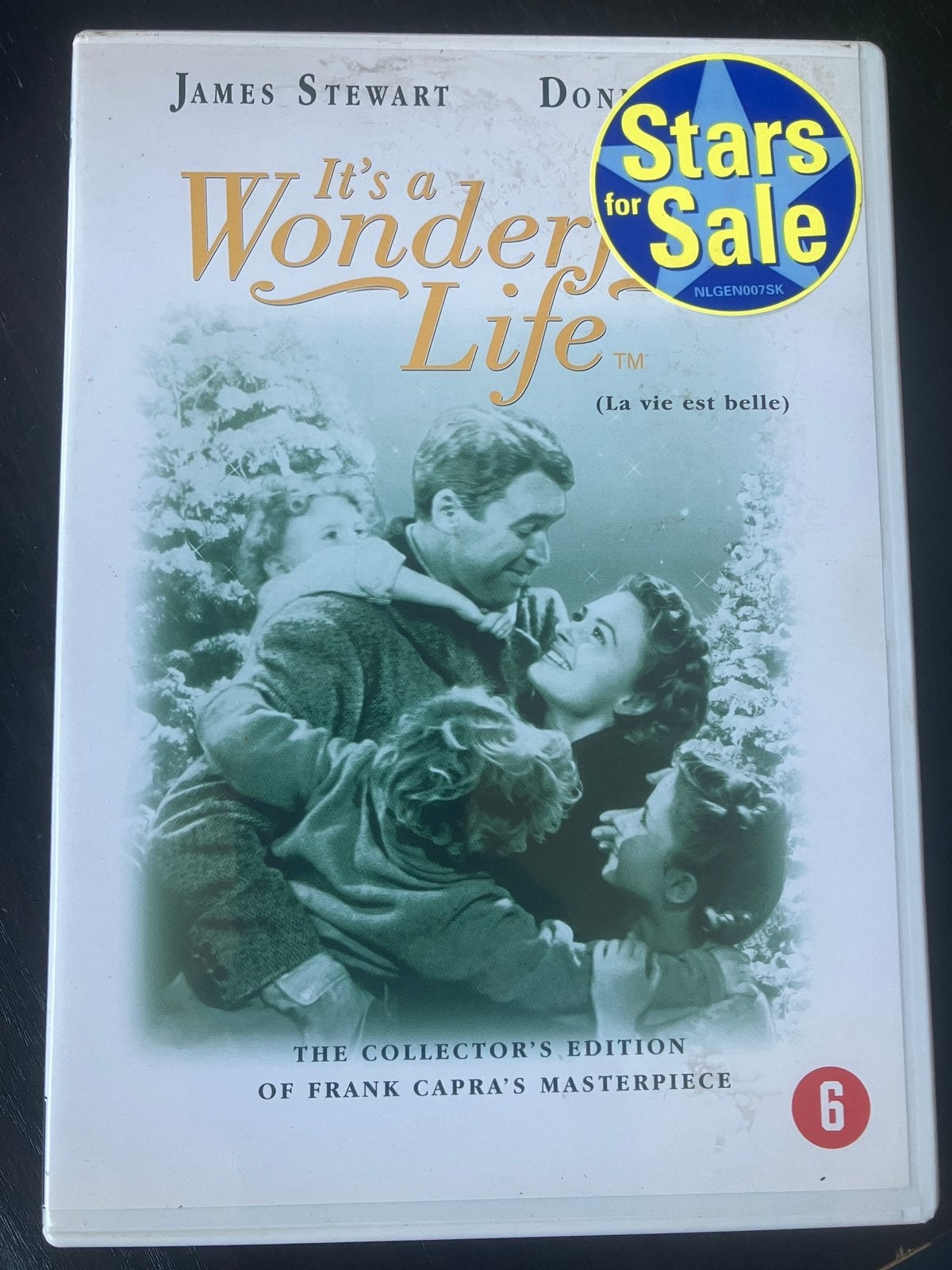 DVD It's a Wonderful Life (Kerstklassieker met James Stewart, Cd's en Dvd's, Dvd's | Klassiekers, Gebruikt, Verzenden, Romantiek