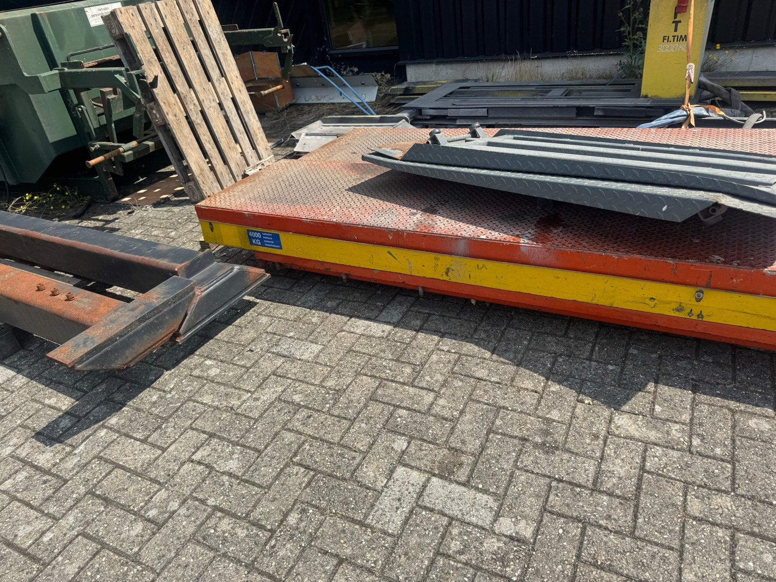 Marte schaarhrfbrug 4000 kg - Robuuste Hefoplossing, Ophalen, Italie, Gebruikt, Marte