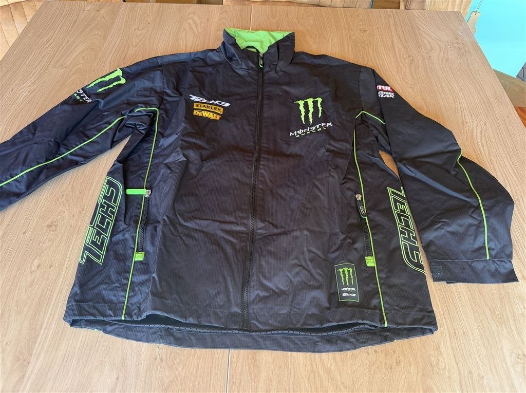 Tech 3 Monster Energy Racing Jacket - Heren - Maat L, Kleding | Heren, Ophalen of Verzenden, Zo goed als nieuw, Blauw