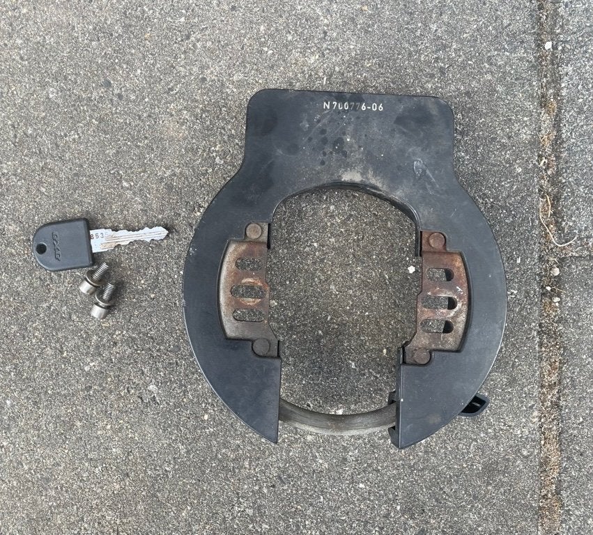 AXA Solid Ringslot voor fiets achterwiel, Ophalen, Gebruikt, Ringslot