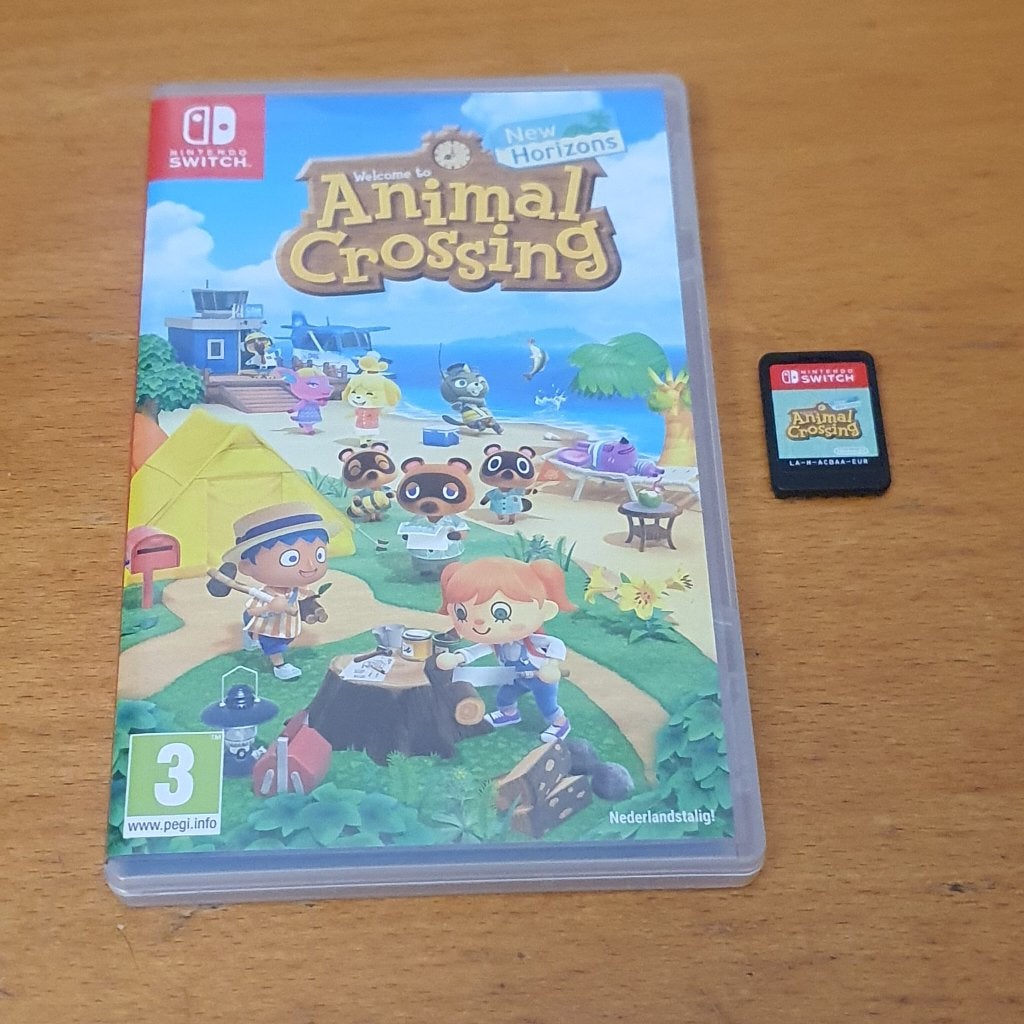 SWITCH | Animal Crossing New Horizons, Gebruikt, 1 speler, Ophalen of Verzenden, Vanaf 3 jaar