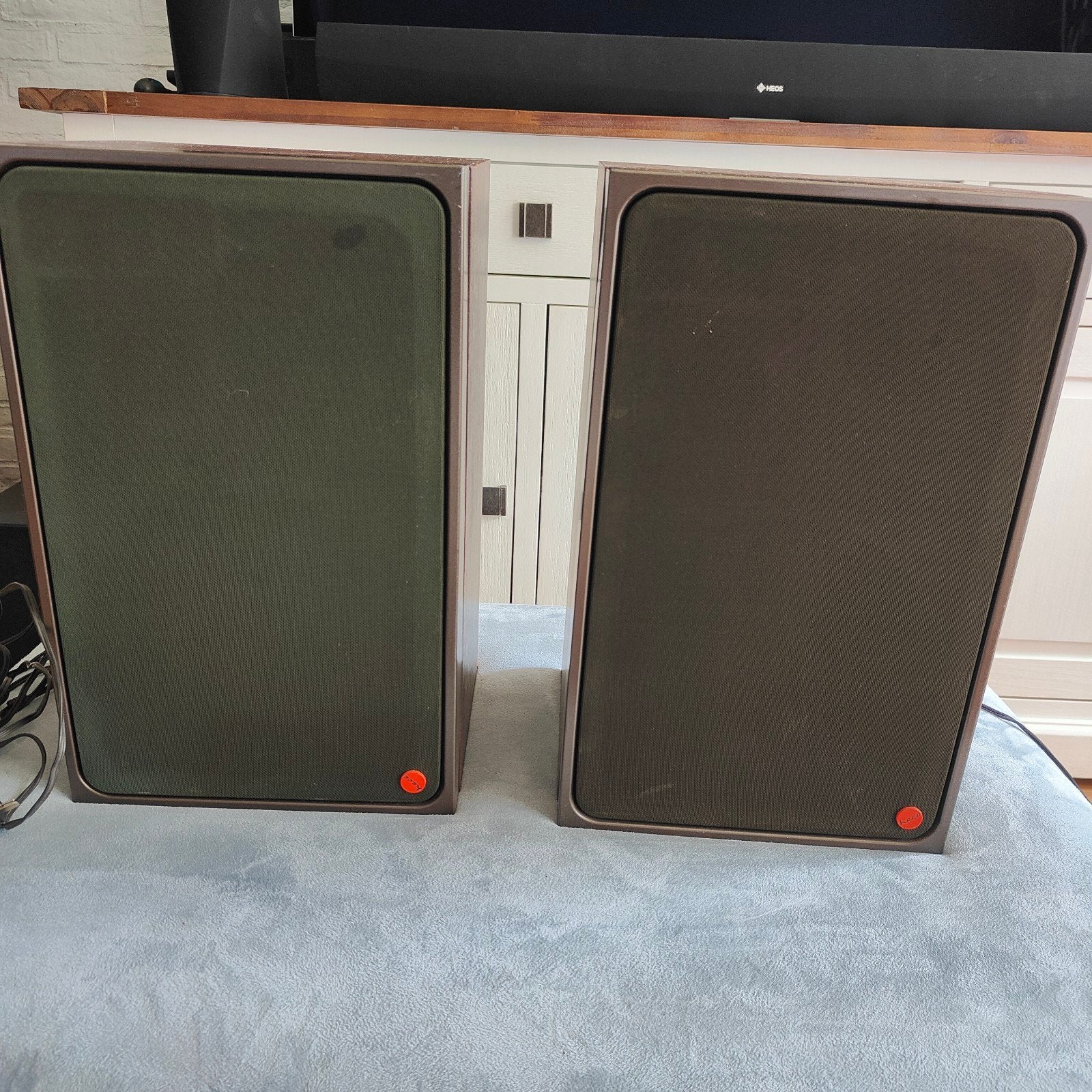 Heco precision 100 2 x 60 watt speaker, Ophalen of Verzenden, 60 tot 120 watt, Front, Rear of Stereo speakers, Overige merken