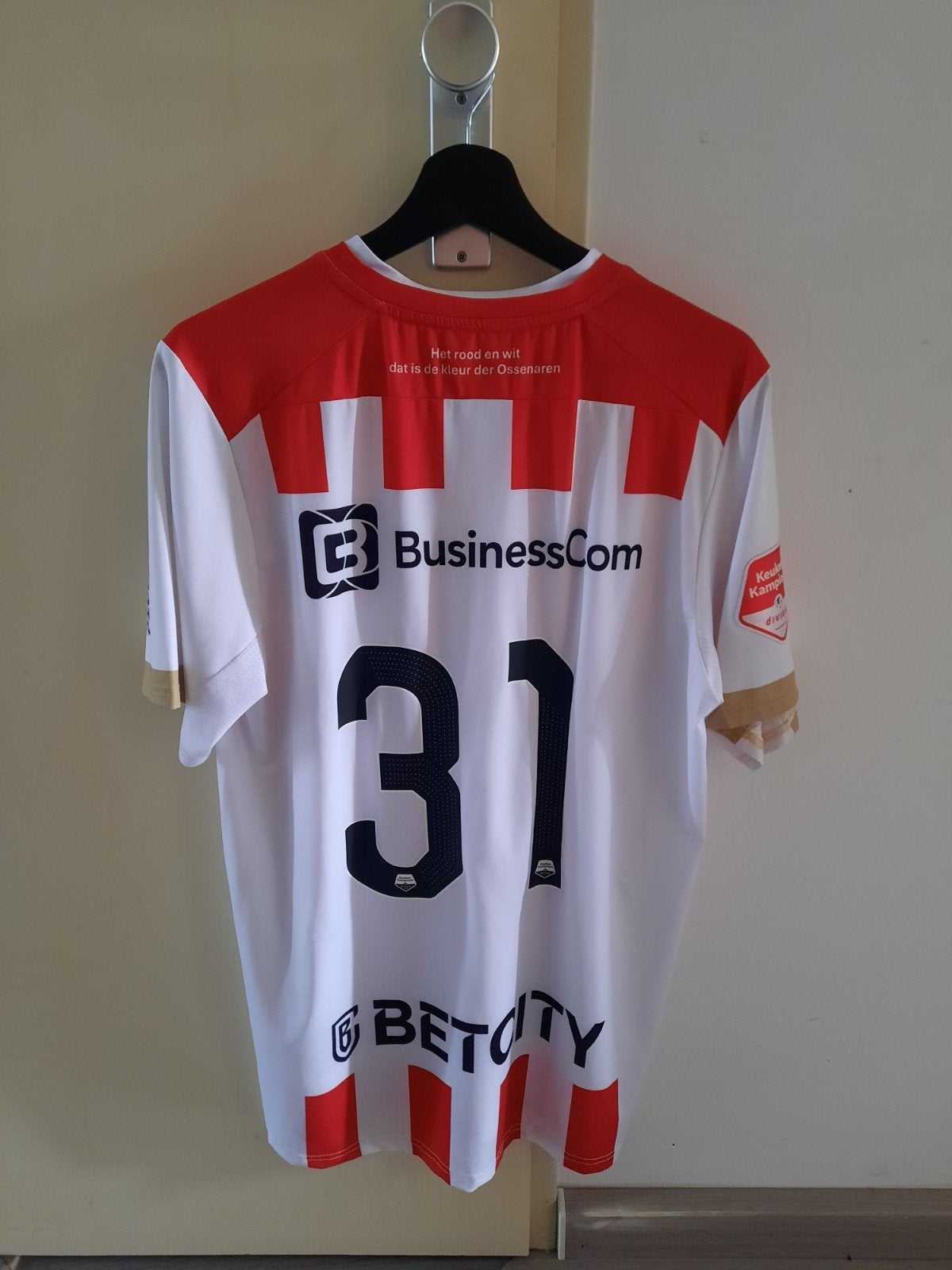 matchworn sven zitman top oss, Ophalen of Verzenden, Zo goed als nieuw, Overige binnenlandse clubs, Shirt