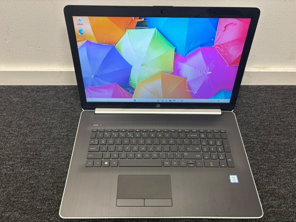 Windows 11 HP Laptop - i5 - 8GB RAM - 17 inch 1TB + 128 SSD, Gebruikt, Met videokaart, 2 tot 3 Ghz, Qwerty