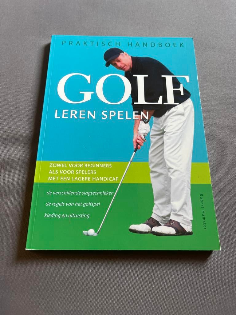 Praktisch Handboek Golf Leren Spelen - Robert Hamster, Ophalen of Verzenden, Zo goed als nieuw