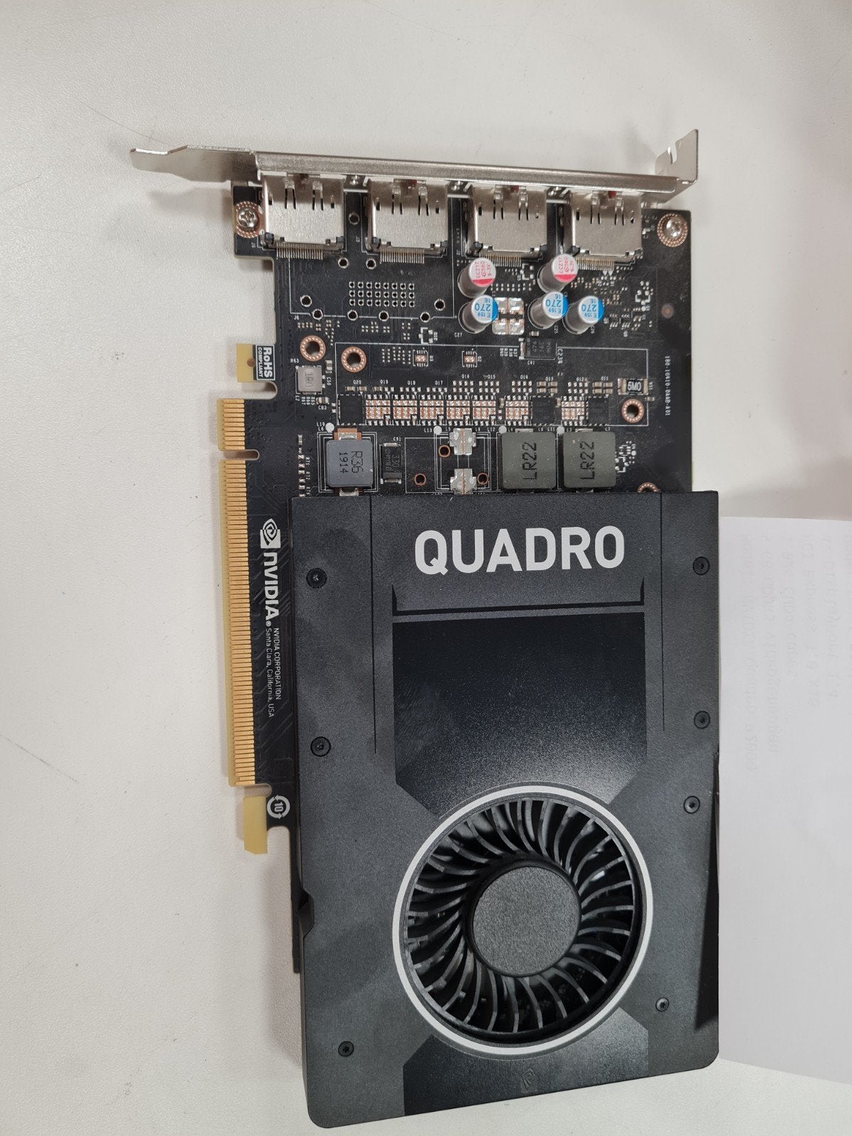 NVIDIA Quadro P2000 videokaart, Computers en Software, Videokaarten, PCI-Express 3, DisplayPort, Refurbished, Ophalen of Verzenden