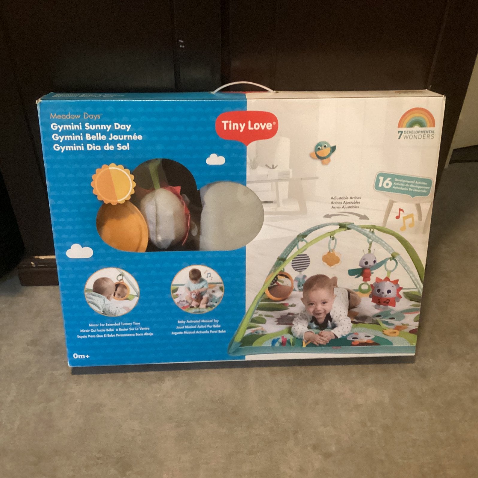 Te koop babygym, Ophalen, Zo goed als nieuw