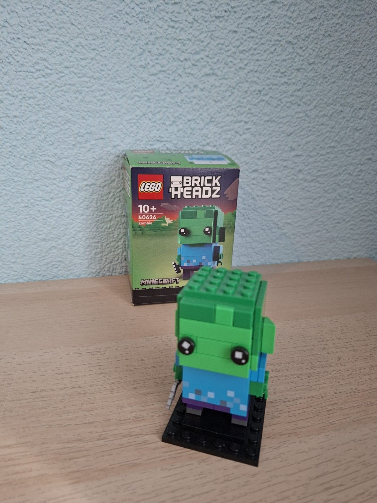 Lego BrickHeadz 40626 Minecraft Zombie, Minecraft, Lego, Ophalen of Verzenden, Zo goed als nieuw