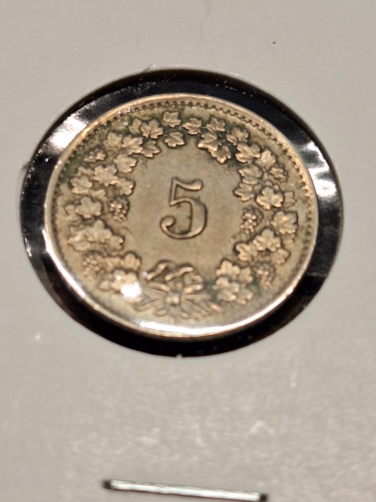 Zwitserland 5 rappen 1940, Ophalen of Verzenden, Overige landen