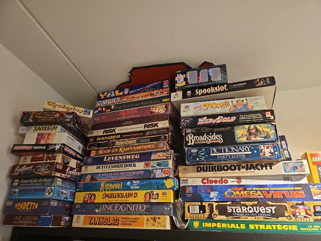 Diverse Bordspellen: Van Vintage tot Hedendaags, Hobby en Vrije tijd, Ophalen of Verzenden, Gebruikt