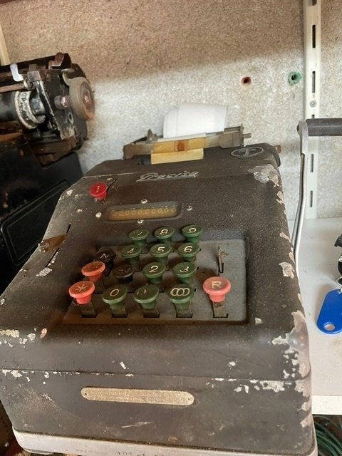 Antieke rekenmachine, Ophalen