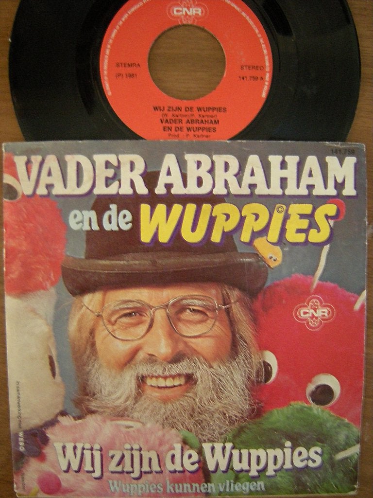Vader Abraham en de Wuppies (Wij Zijn De Wuppies), Gebruikt, 7 inch, Ophalen of Verzenden, Levenslied of Smartlap