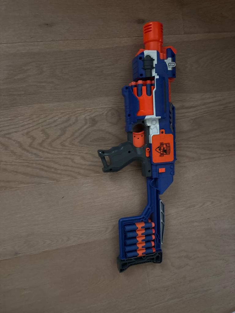 Nerf elektrische Stockade - Werkt perfect!, Ophalen, Gebruikt