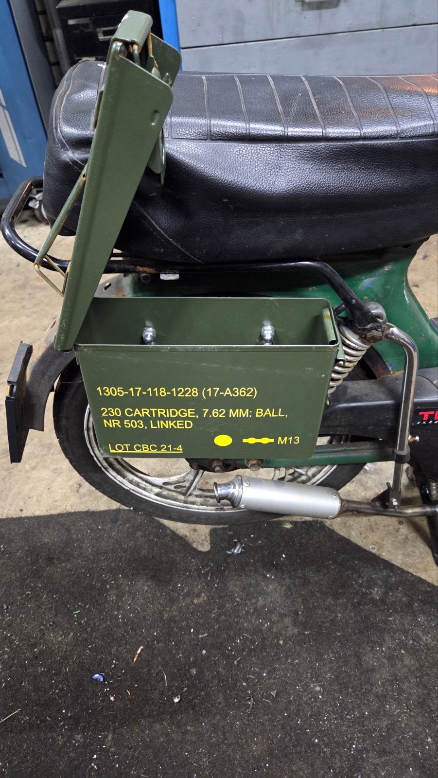 2 munitiekisten M13 / fiets tas bak, Ophalen of Verzenden, Nederland