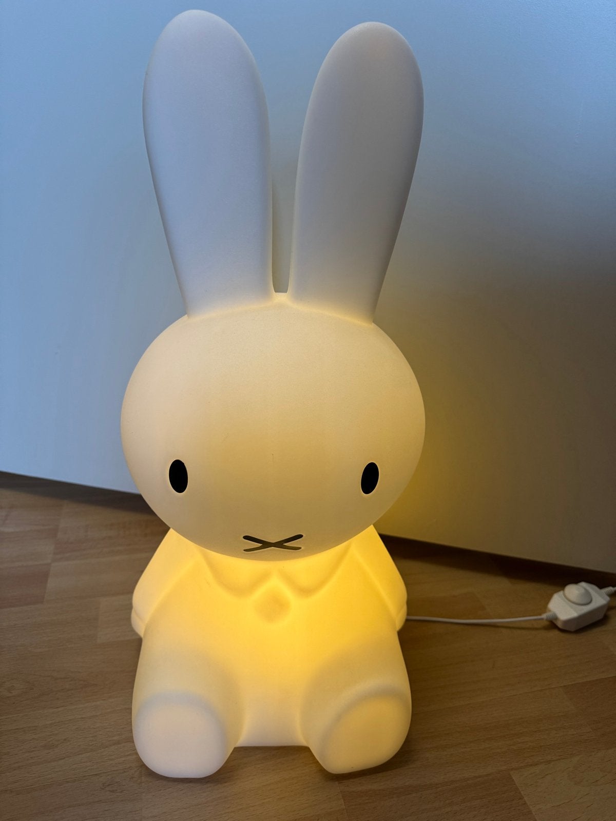 Mr Maria Nijntje Miffy Lamp 50 cm - Dimbare Nachtlamp, Ophalen, Zo goed als nieuw, Overige typen