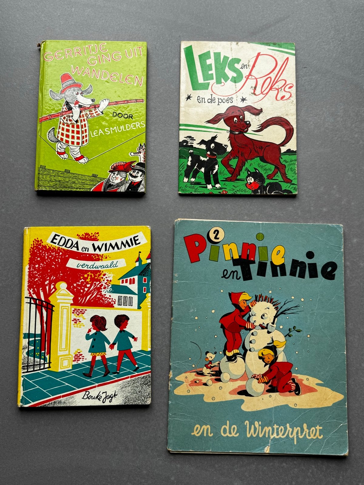 Vintage kinderboeken collectie - 4 stuks, Ophalen of Verzenden, Gelezen, Fictie algemeen