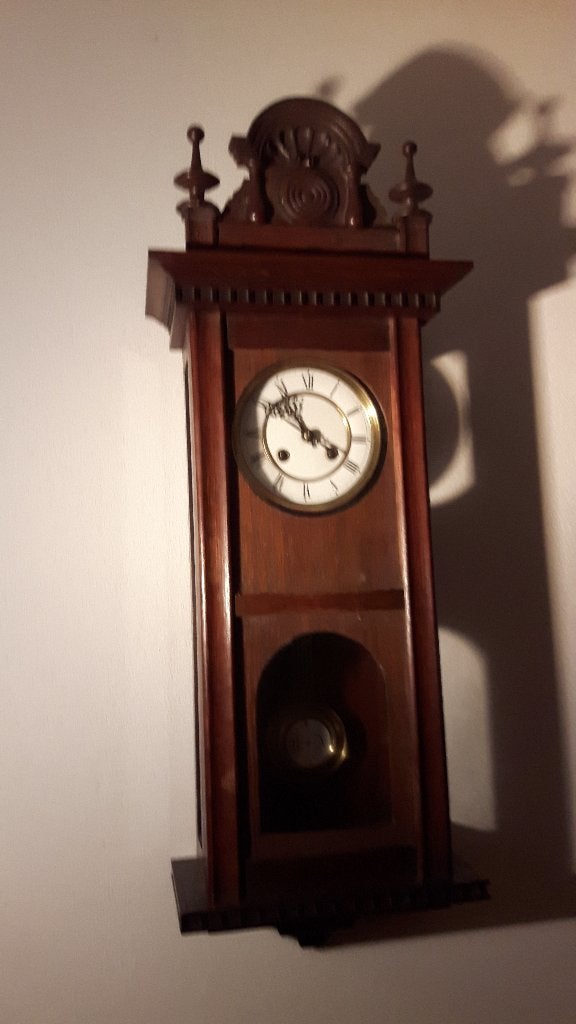 mooie wandklok, Ophalen, Zo goed als nieuw, Wandklok