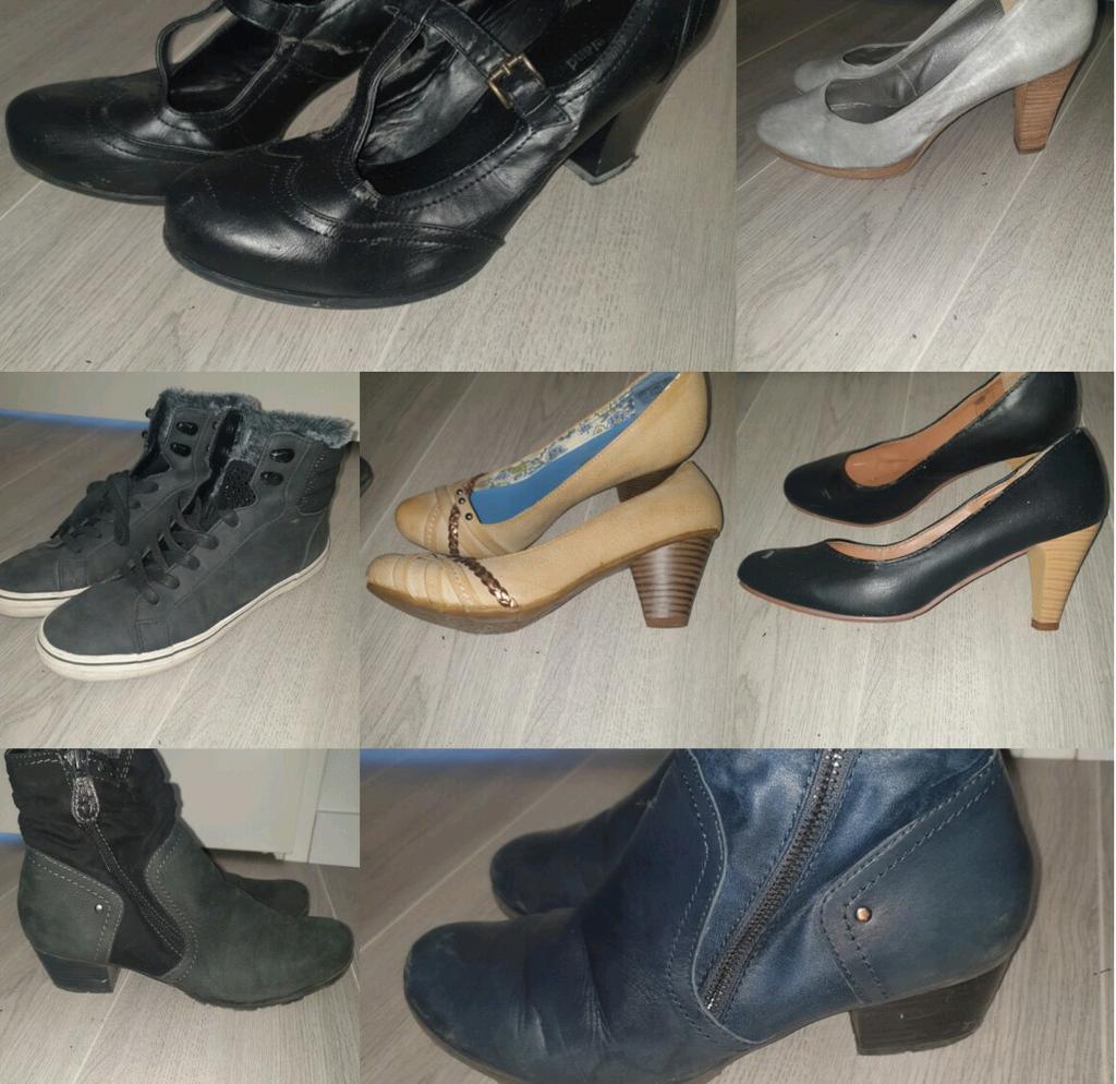Partij schoenen. Gedragen en niet gedragen., Ophalen, Nieuw, Sneakers of Gympen