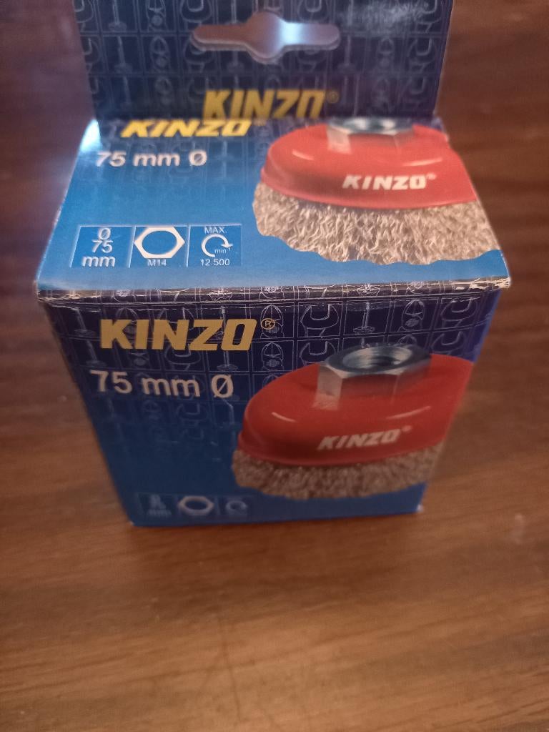 Kinzo komborstel voor boormachine, Ophalen of Verzenden, Nieuw, Boormachine