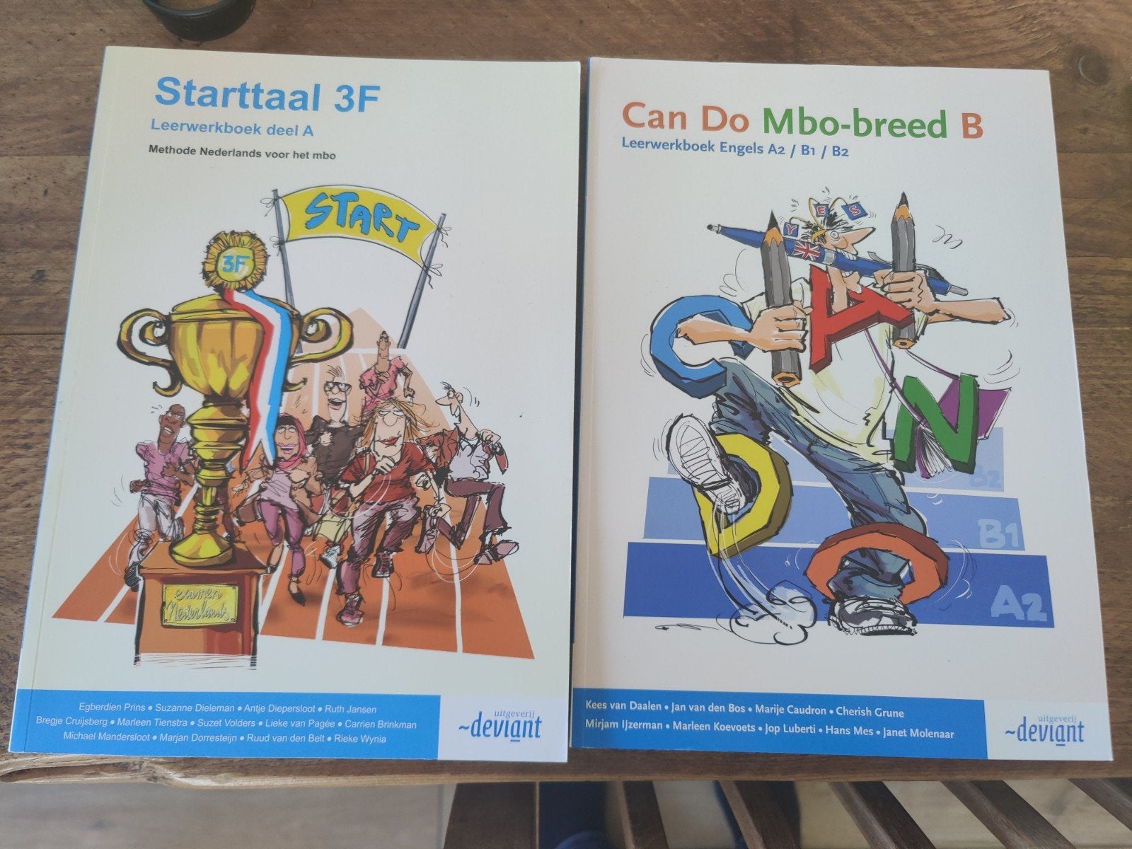Starttaal 3F Leerwerkboek deel A & Can Do Mbo-breed B, Ophalen, Nieuw, Overige niveaus, E. Prins, S. Dedman, A. Overdevest, R. Jansen, K.van Daalen