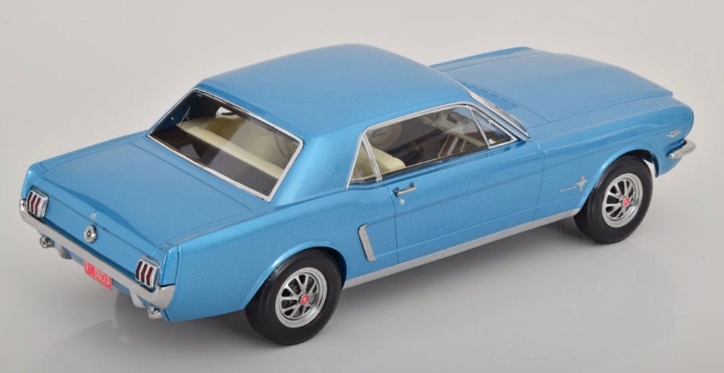 Ford Mustang Coupe 1965 Twilight Turquoise 1/18 NOREV 182800, Hobby en Vrije tijd, Modelauto's | 1:18, Verzenden, Nieuw, Auto