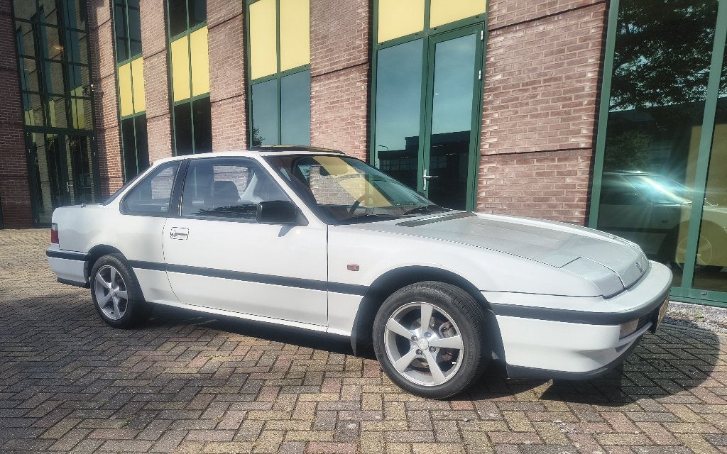 Honda Prelude 2.0 EX U9 1991 Wit, Auto's, Voorwielaandrijving, Lichtmetalen velgen, Wit, Origineel Nederlands