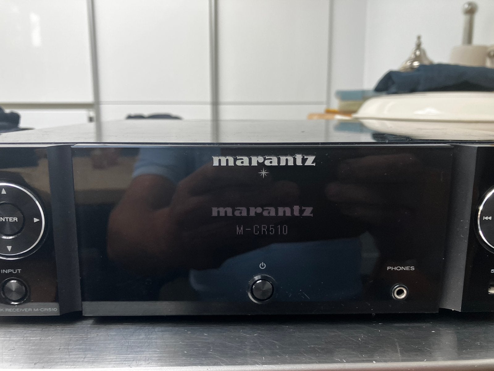 Marantz M-CR510 audio streamer/versterker, Marantz, Ophalen of Verzenden, Zo goed als nieuw, 60 tot 120 watt