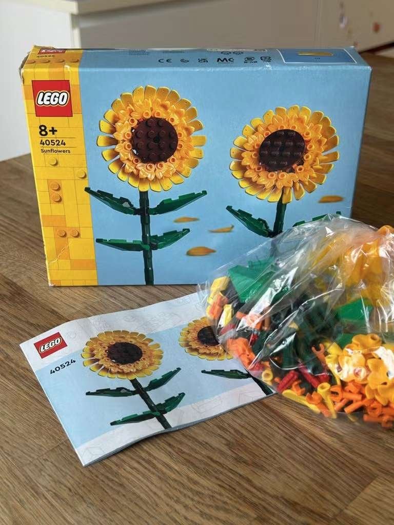 Lego 40524 🔺 Zonnebloemen - Sunflowers 🔺 Compleet, Compleet, Overige thema's, Lego, Ophalen of Verzenden
