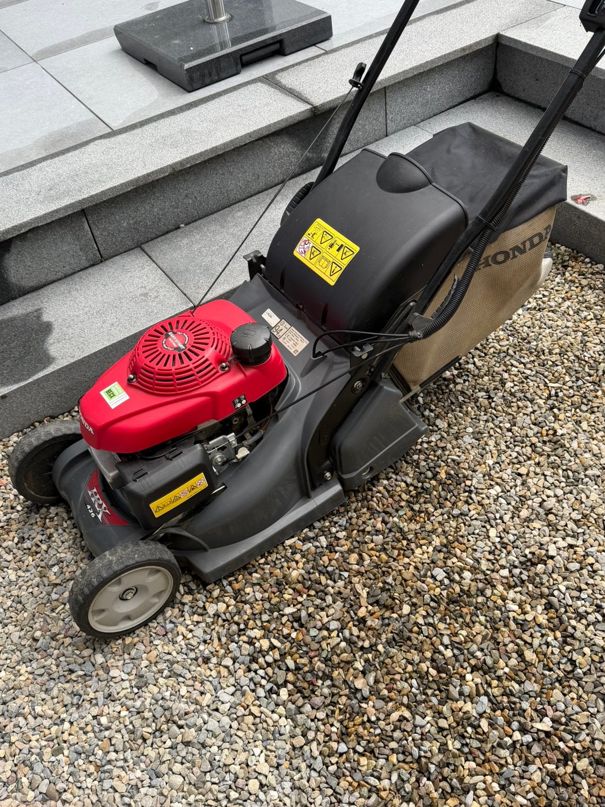 Nette Honda walsmaaier HRX 426, Ophalen, Cirkelmaaier, Zo goed als nieuw, Opvangbak