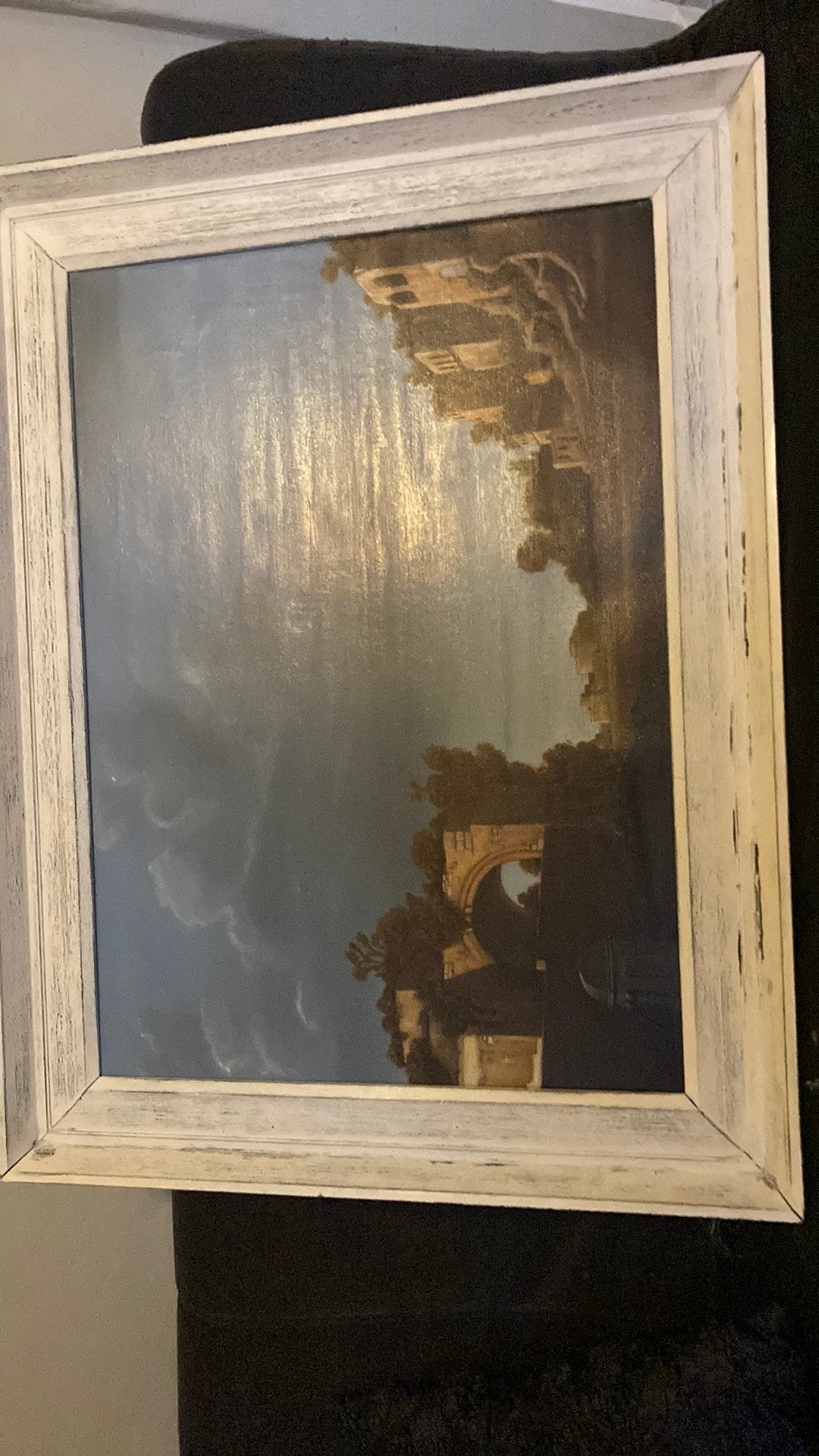 Handgeschilderd schilderij, Ophalen