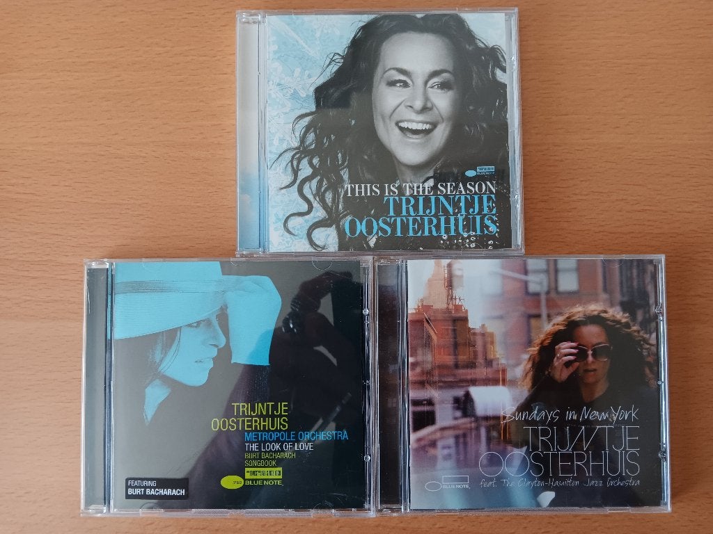 3 mooie originele cd's van Trijntje Oosterhuis, Ophalen, Gebruikt
